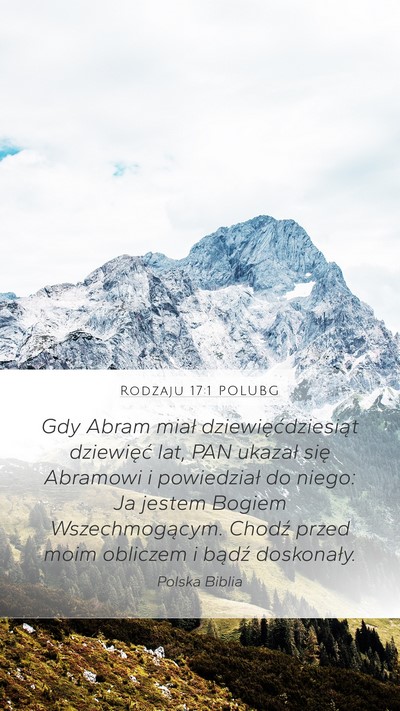 Rodzaju 17:1 POLUBG Bible Verse Image