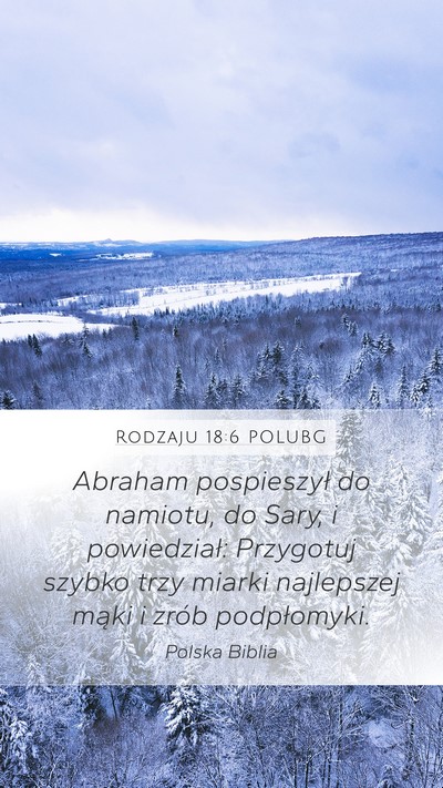 Rodzaju 18:6 POLUBG Bible Verse Image