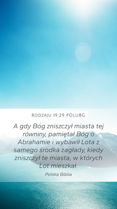 Rodzaju 19:29 POLUBG Bible Verse Image