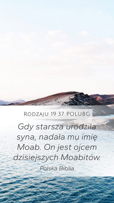 Rodzaju 19:37 POLUBG Bible Verse Image
