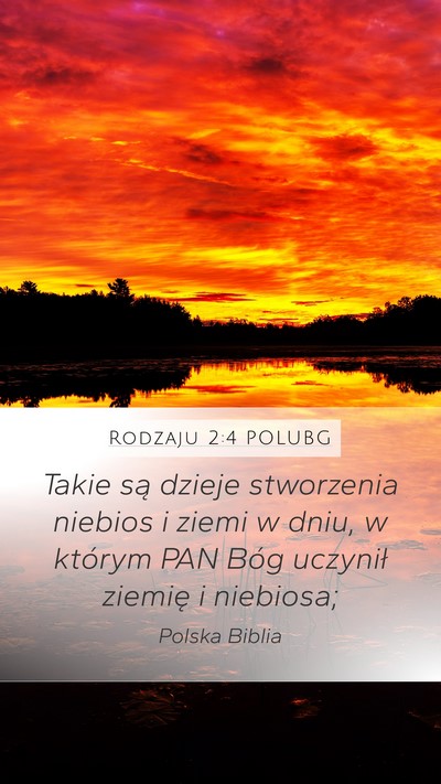 Rodzaju 2:4 POLUBG Bible Verse Image