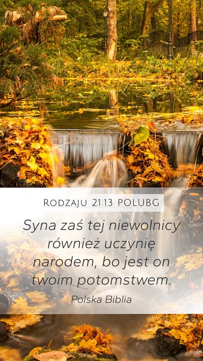 Rodzaju 21:13 POLUBG Bible Verse Image