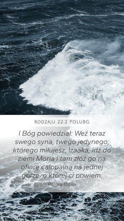 Rodzaju 22:2 POLUBG Bible Verse Image