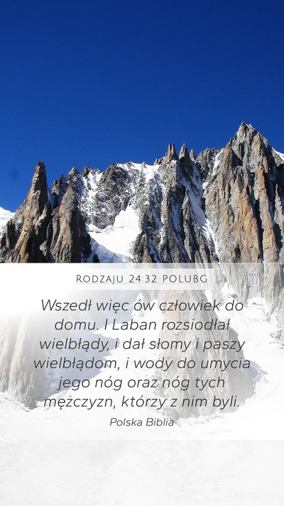 Rodzaju 24:32 POLUBG Bible Verse Image