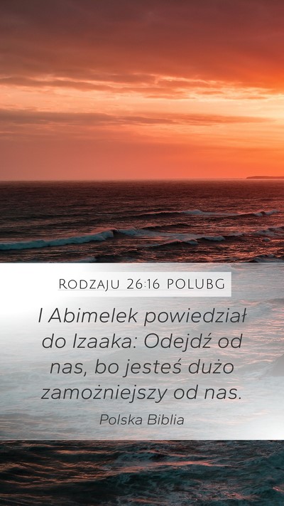 Rodzaju 26:16 POLUBG Bible Verse Image