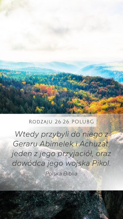 Rodzaju 26:26 POLUBG Bible Verse Image