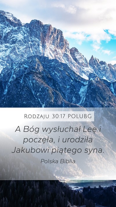 Rodzaju 30:17 POLUBG Bible Verse Image