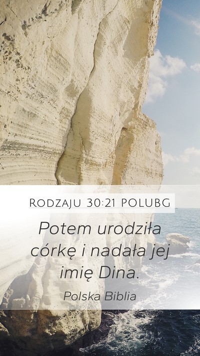 Rodzaju 30:21 POLUBG Bible Verse Image