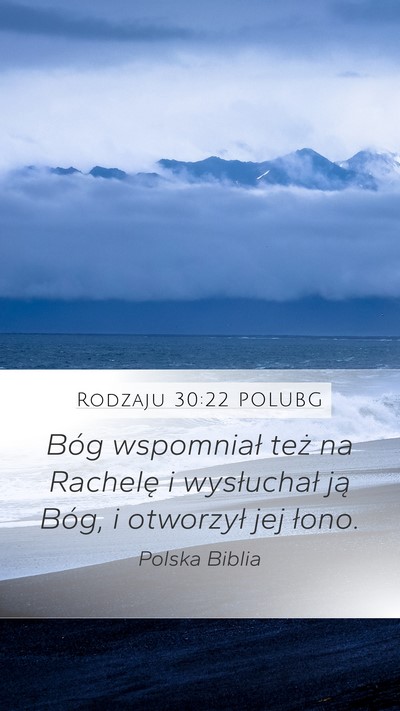 Rodzaju 30:22 POLUBG Bible Verse Image