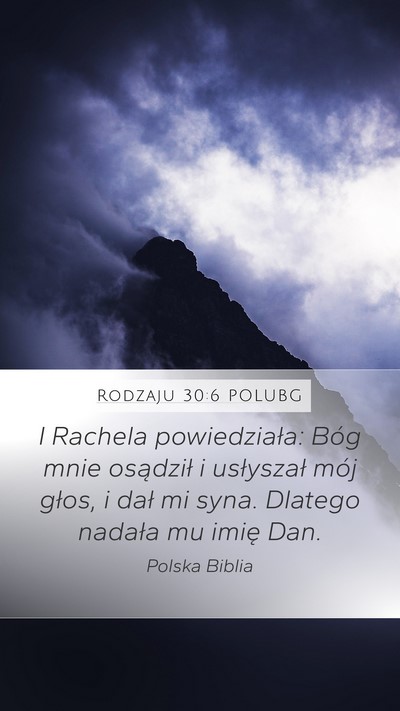 Rodzaju 30:6 POLUBG Bible Verse Image