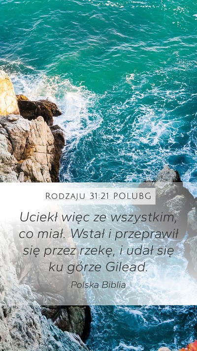 Rodzaju 31:21 POLUBG Bible Verse Image