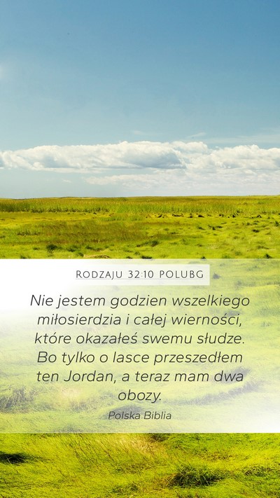 Rodzaju 32:10 POLUBG Bible Verse Image