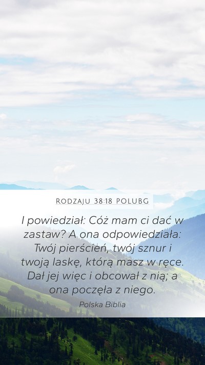 Rodzaju 38:18 POLUBG Bible Verse Image