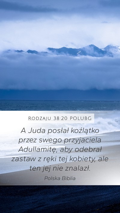 Rodzaju 38:20 POLUBG Bible Verse Image