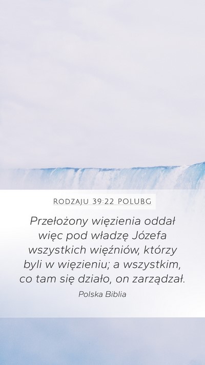 Rodzaju 39:22 POLUBG Bible Verse Image