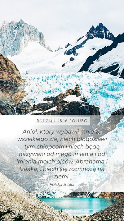 Rodzaju 48:16 POLUBG Bible Verse Image
