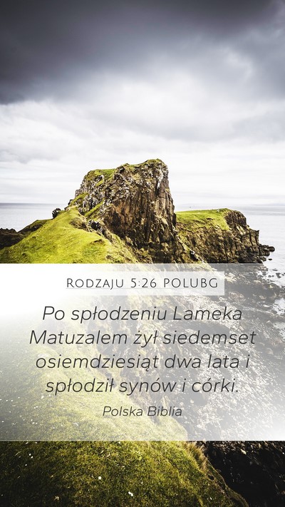 Rodzaju 5:26 POLUBG Bible Verse Image