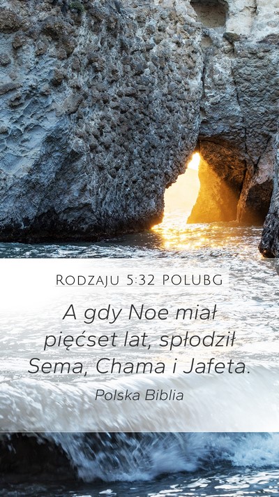 Rodzaju 5:32 POLUBG Bible Verse Image