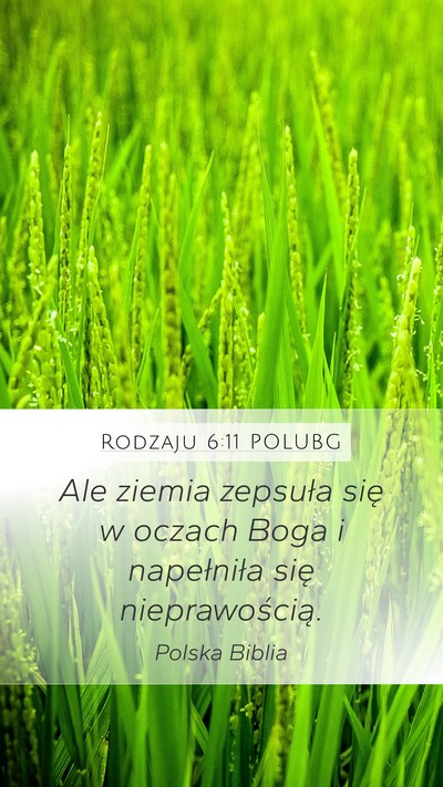 Rodzaju 6:11 POLUBG Bible Verse Image