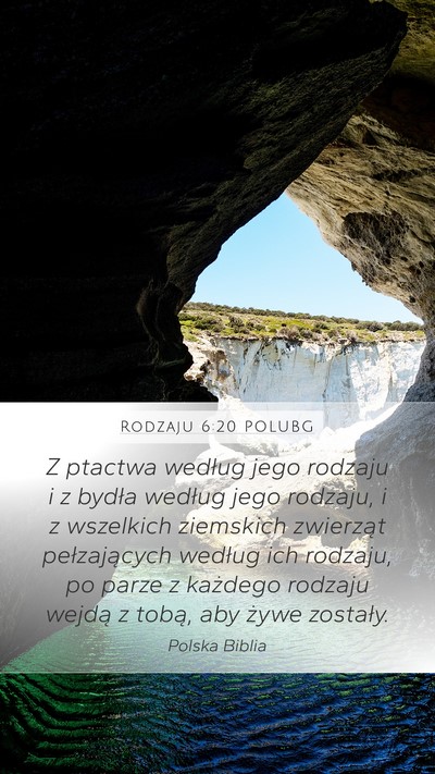 Rodzaju 6:20 POLUBG Bible Verse Image