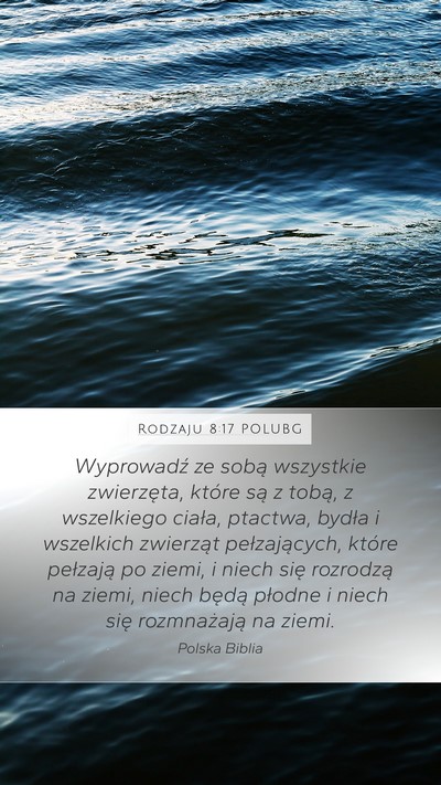 Rodzaju 8:17 POLUBG Bible Verse Image