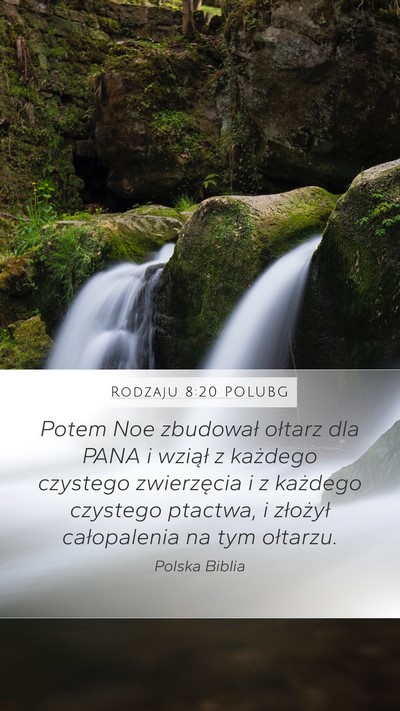 Rodzaju 8:20 POLUBG Bible Verse Image