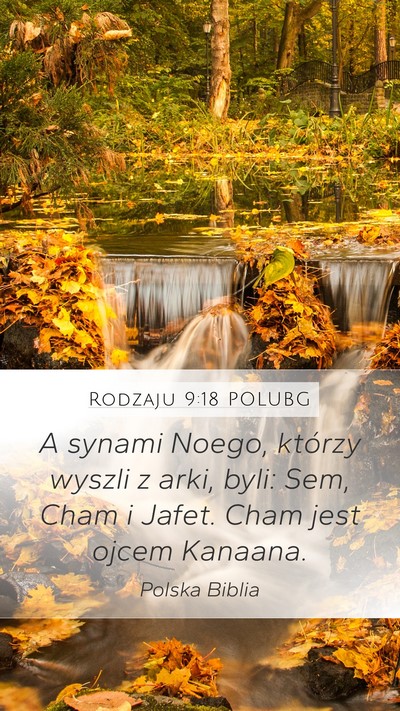 Rodzaju 9:18 POLUBG Bible Verse Image