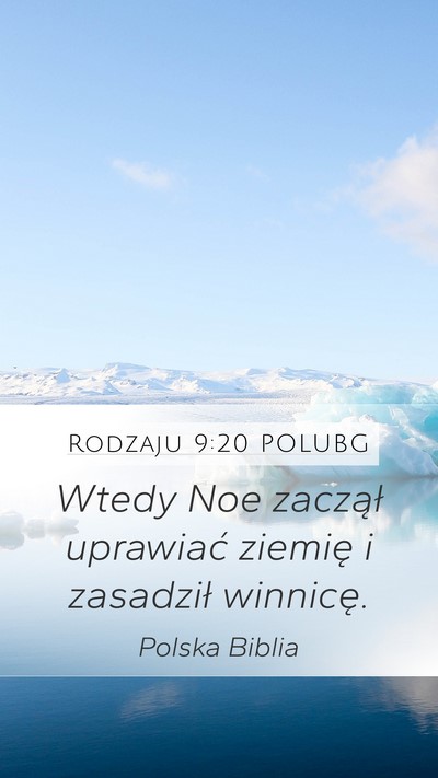 Rodzaju 9:20 POLUBG Bible Verse Image