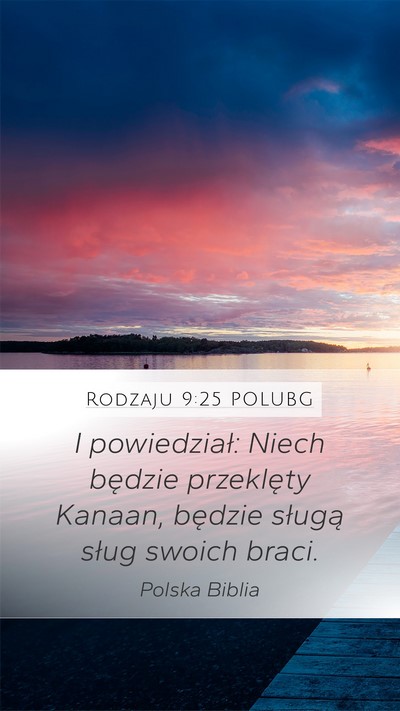 Rodzaju 9:25 POLUBG Bible Verse Image