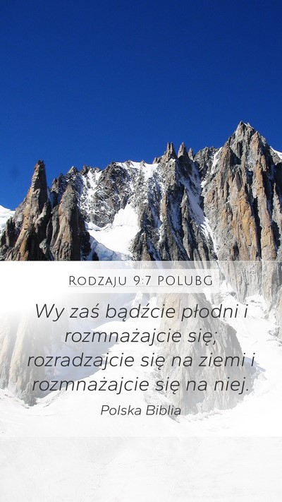 Rodzaju 9:7 POLUBG Bible Verse Image