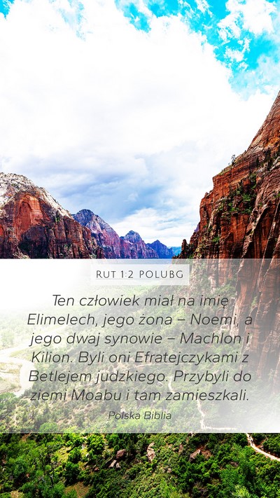 Rut 1:2 POLUBG Bible Verse Image