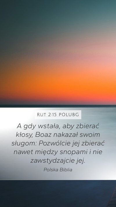 Rut 2:15 POLUBG Bible Verse Image