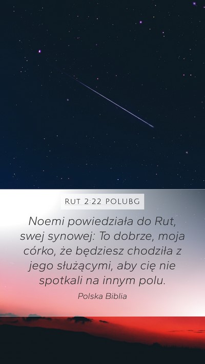 Rut 2:22 POLUBG Bible Verse Image