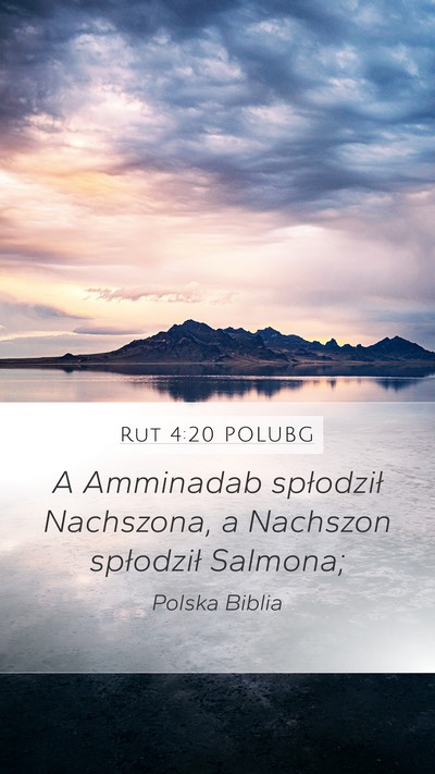 Rut 4:20 POLUBG Bible Verse Image