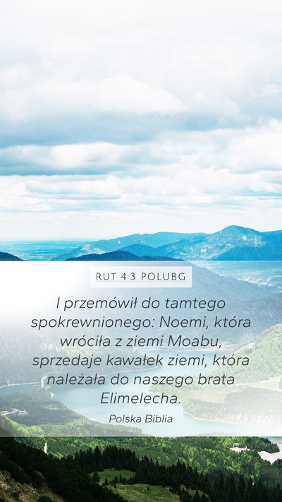 Rut 4:3 POLUBG Bible Verse Image
