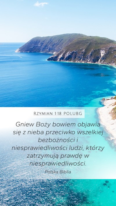 Rzymian 1:18 POLUBG Bible Verse Image