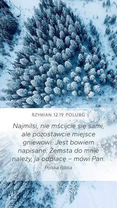 Rzymian 12:19 POLUBG Bible Verse Image