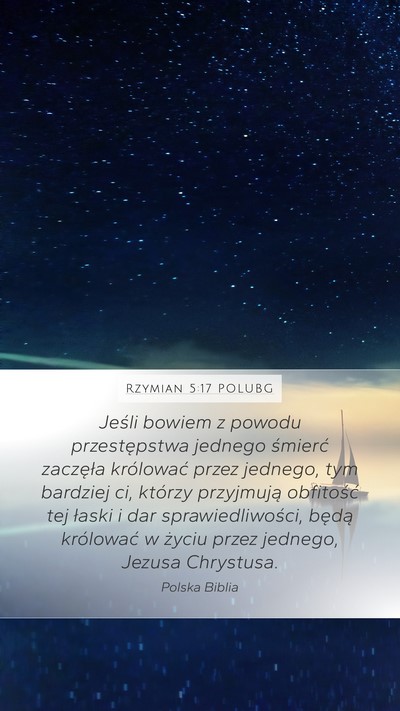 Rzymian 5:17 POLUBG Bible Verse Image