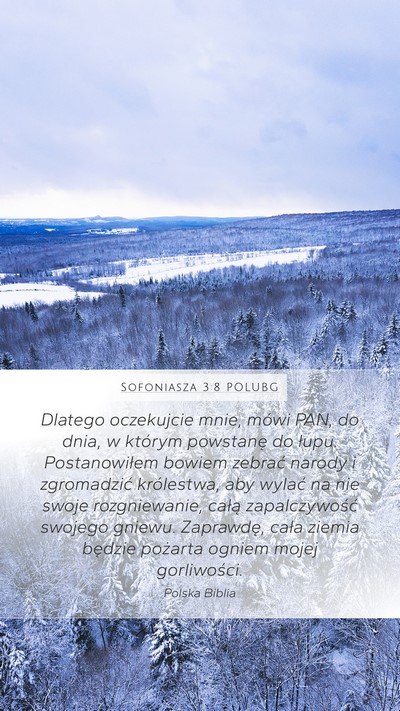 Sofoniasza 3:8 POLUBG Bible Verse Image