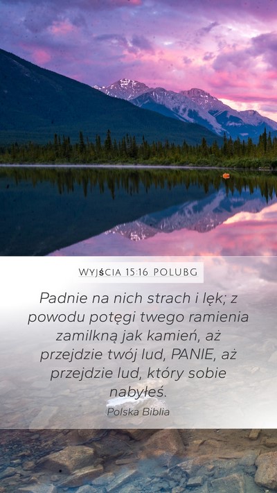 Wyjścia 15:16 POLUBG Bible Verse Image