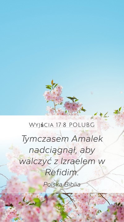 Wyjścia 17:8 POLUBG Bible Verse Image