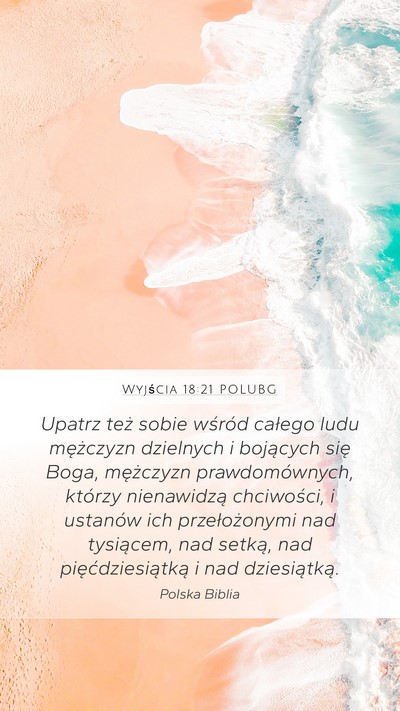 Wyjścia 18:21 POLUBG Bible Verse Image