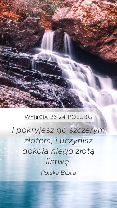 Wyjścia 25:24 POLUBG Bible Verse Image