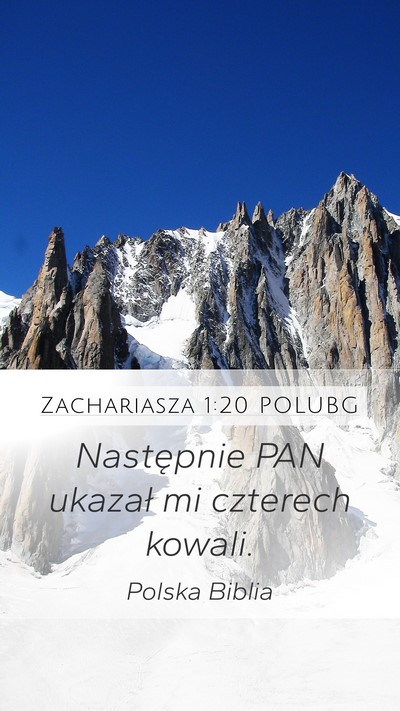 Zachariasza 1:20 POLUBG Bible Verse Image