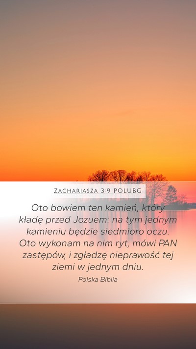 Zachariasza 3:9 POLUBG Bible Verse Image