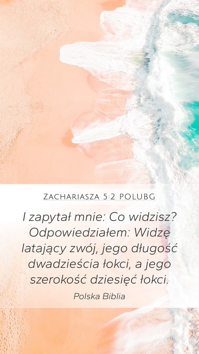 Zachariasza 5:2 POLUBG Bible Verse Image