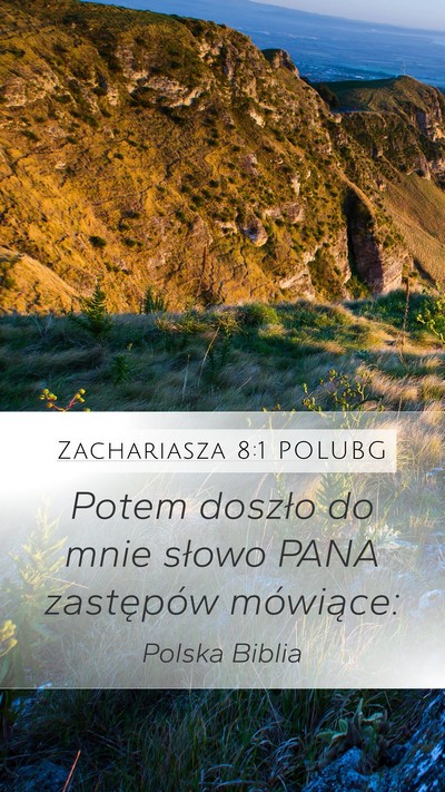 Zachariasza 8:1 POLUBG Bible Verse Image