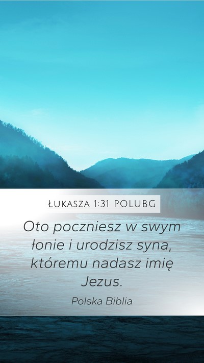 Łukasza 1:31 POLUBG Bible Verse Image