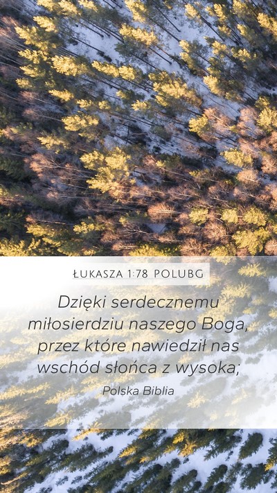 Łukasza 1:78 POLUBG Bible Verse Image
