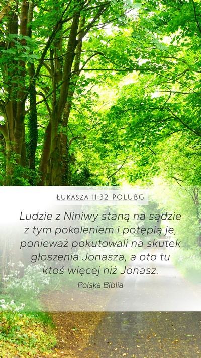 Łukasza 11:32 POLUBG Bible Verse Image